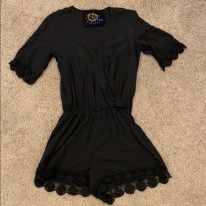 Blue life romper size XS